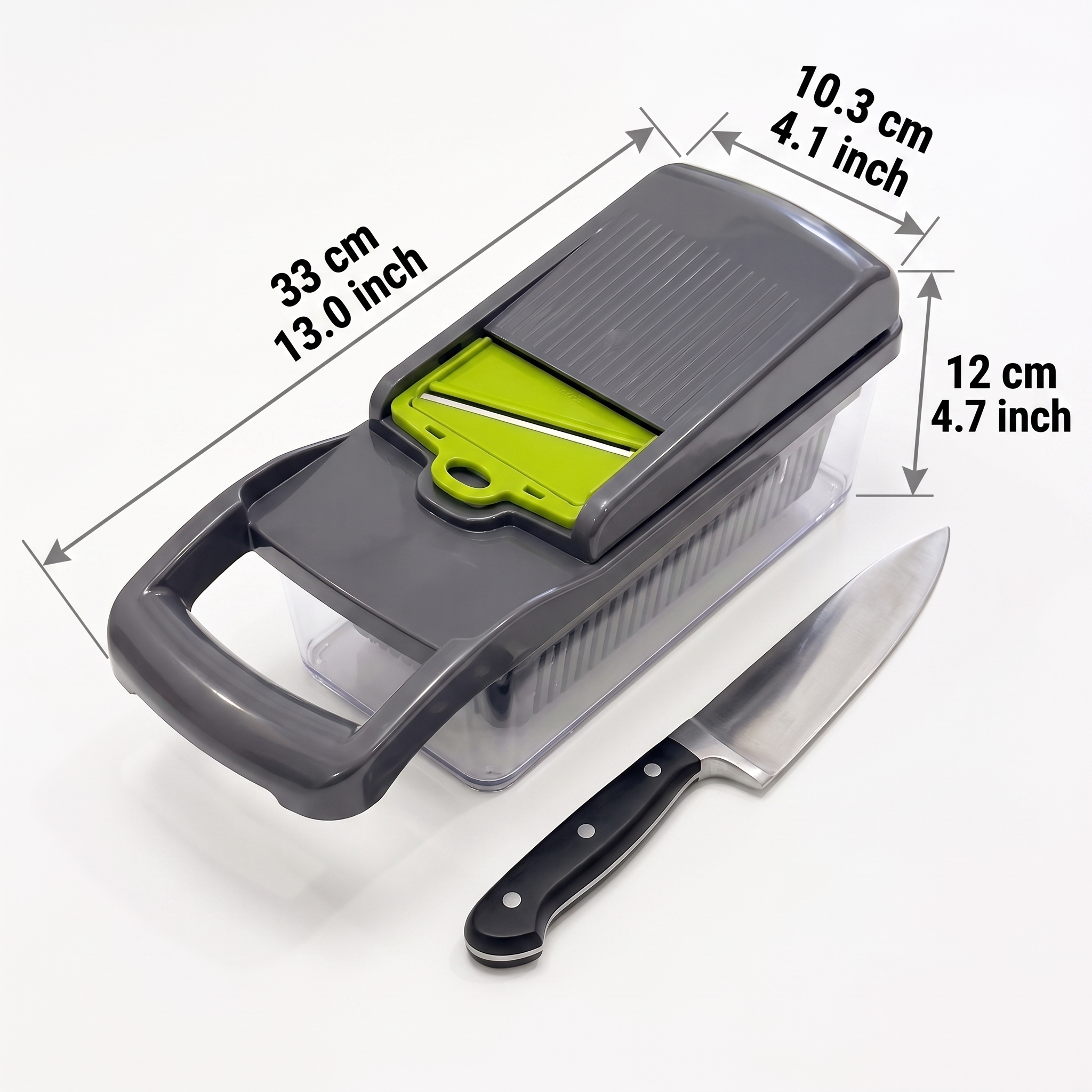 Multi-Blade Vegetable Chopper, Slicer & Julienne Cutter - Image 7