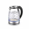 Black 2L glass electric kettle