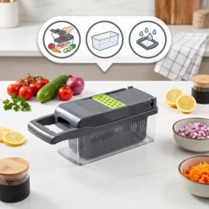 Multi-Blade Vegetable Chopper, Slicer & Julienne Cutter